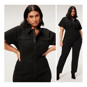 Good American Black Jumpsuit